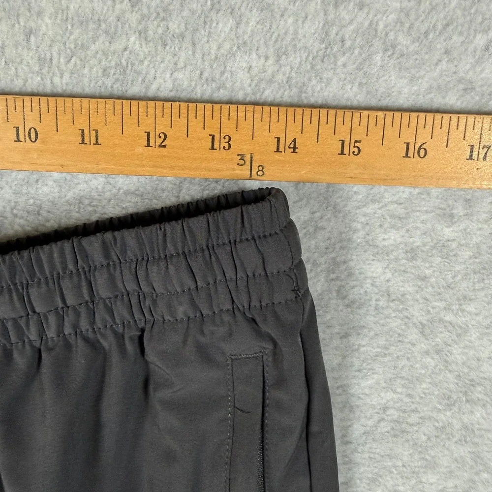 Cove USA Mens Large Black Spandex Jogger Athletic Pants Drawstring Fits 30x28